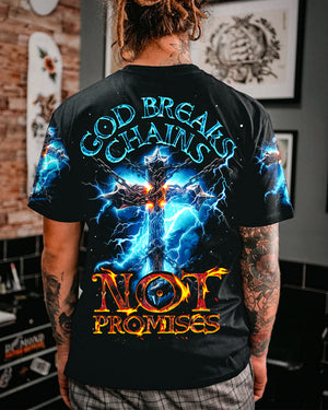 God Breaks Chains Not Promises Men's All Over Print Shirt - Ty0307233