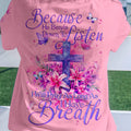 Pray As Long As I Have Breathe Women's All Over Print Shirt - Tyqy0103241