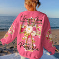 Trust God Women's All Over Print Shirt - Ty1207232