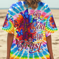 In God We Trust Tie Dye Women's All Over Print Shirt - Tyqy2605252