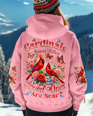 Cardinals Appear When Loved Ones Are Near Women's All Over Print Shirt - Tyqy0301251