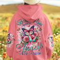 Butterflies Appear When Angels Are Near Women's All Over Print Shirt - Tyqy2301251