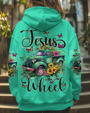 Jesus Take The Wheel Women's All Over Print Shirt - Tyqy2001254