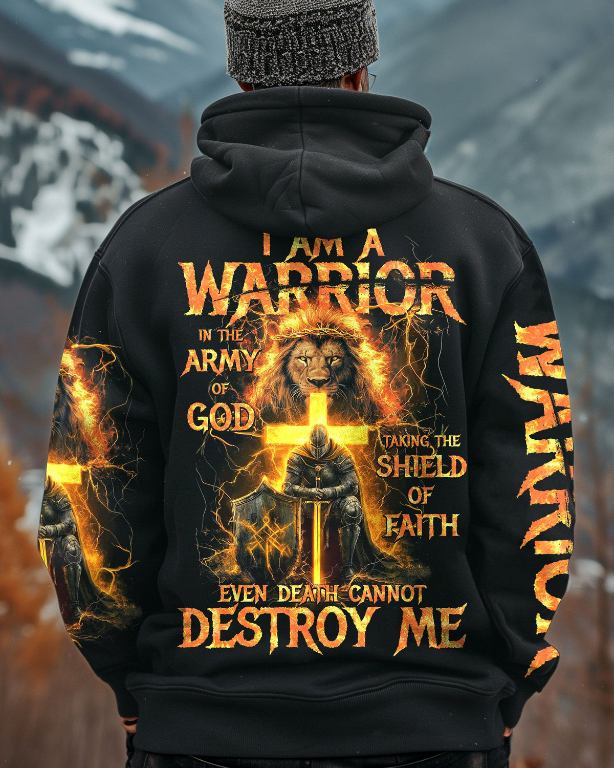 I Am A Warrior In The Army Of God Men's All Over Print Shirt - Ty301124