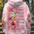 God Says You Are Lilies Women's All Over Print Shirt - Ty0811241