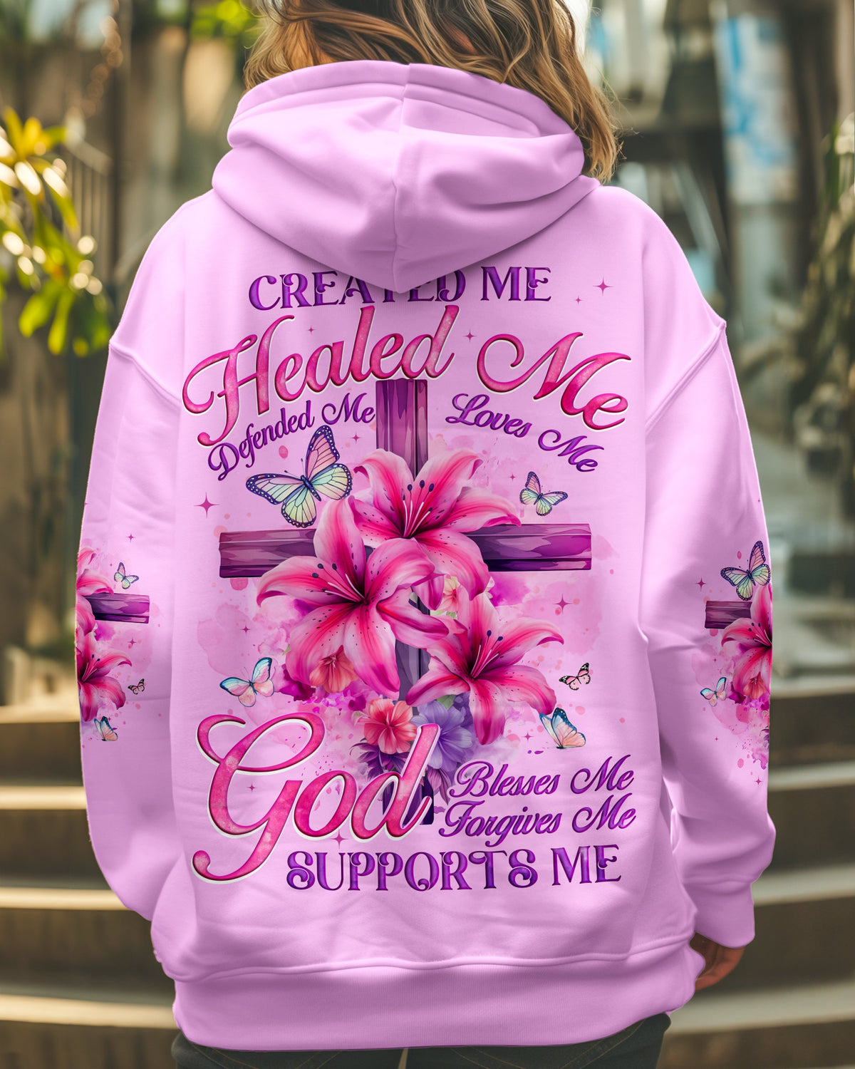 God Blesses Me Women's All Over Print Shirt - Tyqy0701252
