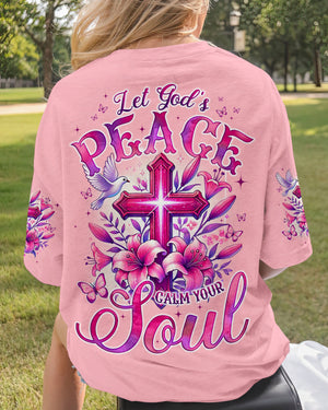 Let God's Peace Calm Your Soul Women's All Over Print Shirt - Tyqy1303251