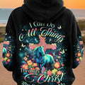I Can Do All Things Horse Women's All Over Print Shirt - Yhkd0812231