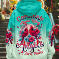 When Cardinals Appear Angels Are Near Women's All Over Print Shirt - Tyqy1902251