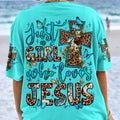 Just A Girl Who Loves Jesus Women's All Over Print Shirt - Ty2406231