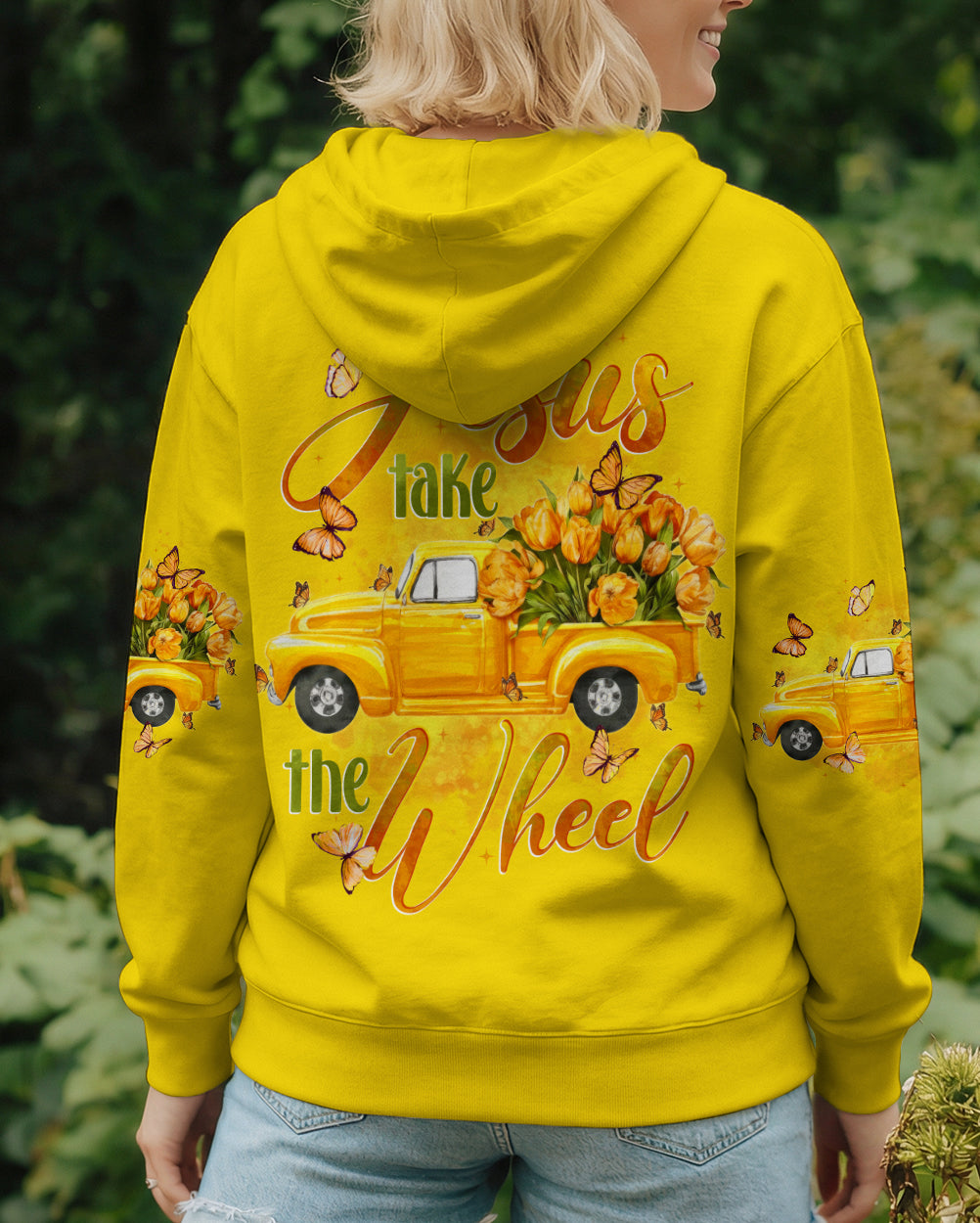 Jesus Take The Wheel Tulips Women's All Over Print Shirt - Tytd1601261