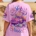 Jesus Take The Wheel Women's All Over Print Shirt - Tyqy0404253
