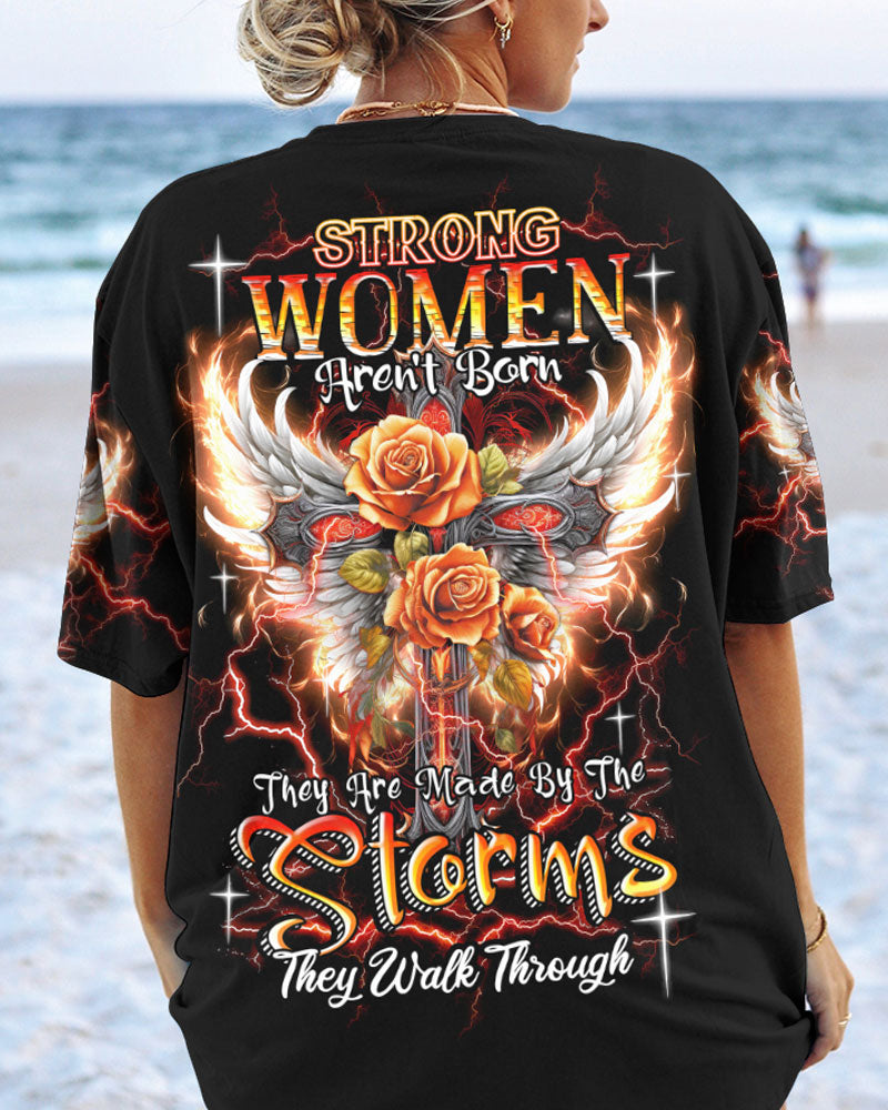 Strong Women Women's All Over Print Shirt - Ty2806231