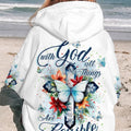 With God All Things Are Possible Women's All Over Print Shirt - Yhkd0911232