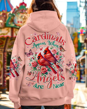When Cardinals Appear Angels Are Near Women's All Over Print Shirt - Tyqy2101251