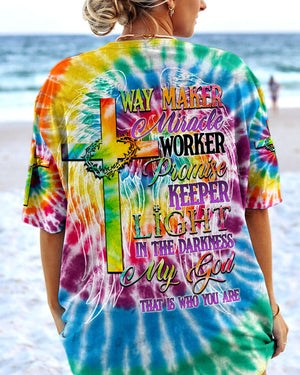 Promise Keeper Light In The Darkness Tie Dye Women's All Over Print Shirt - Tytd2606232