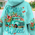 Jesus Take The Wheel Women's All Over Print Shirt - Tyqy0712232
