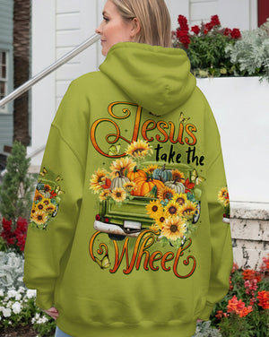 Jesus Take The Wheel Women's All Over Print Shirt - Tytd1712251