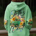 Jesus Take The Wheel Women's All Over Print Shirt - Tytd2011251