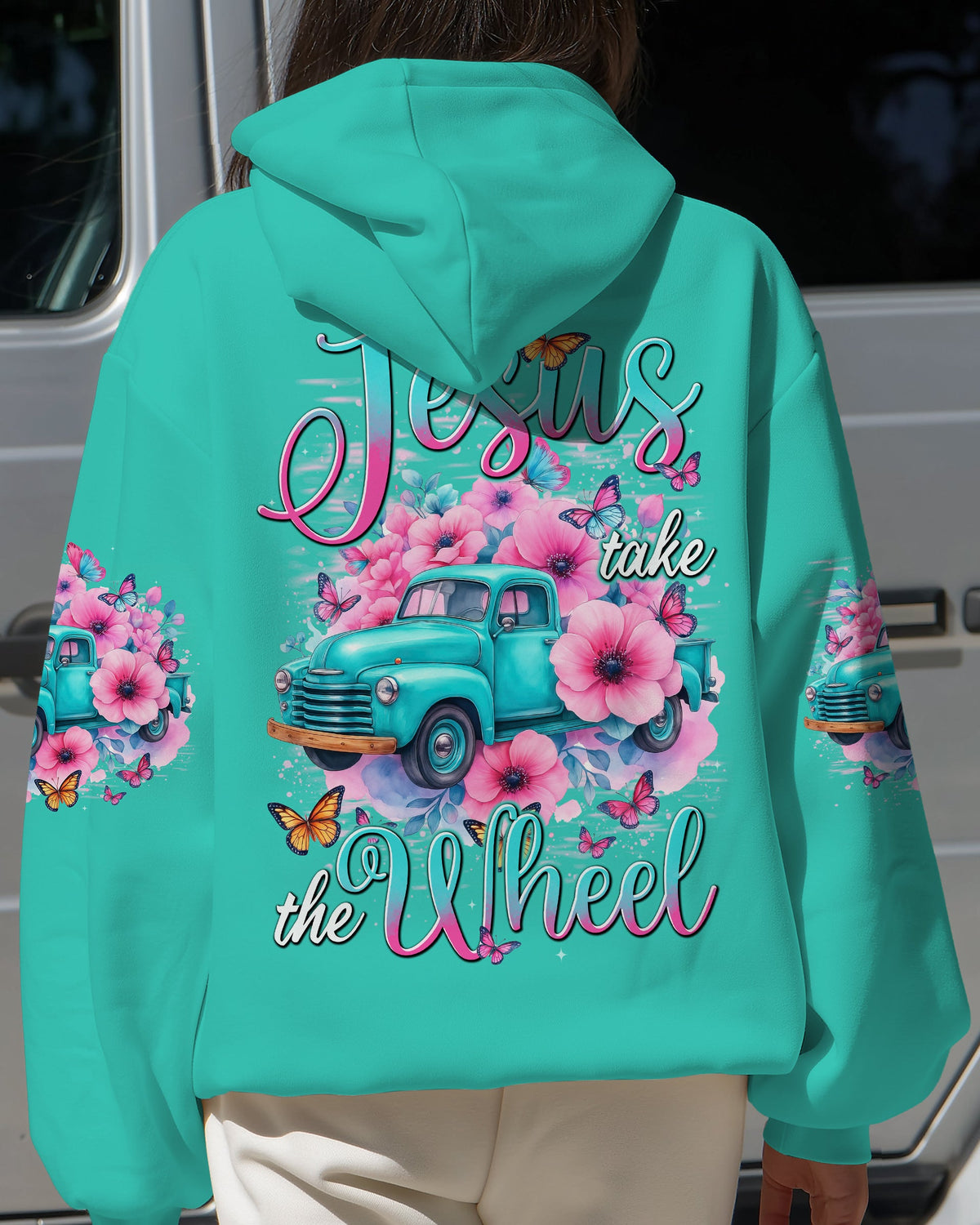 Jesus Take The Wheel Women's All Over Print Shirt - Tytd0910252