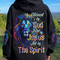 Blessed By God Lion Women's All Over Print Shirt - Tytd1509251