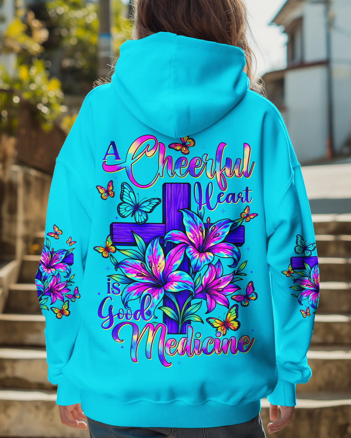 A Cheerful Heart Is Good Medicine Women's All Over Print Shirt - Tytd1707251