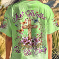 Just Breathe Women's All Over Print Shirt - Tyqy0609241