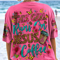 This Girl Runs On Jesus And Coffee Women's All Over Print Shirt - Ty0807232