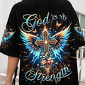 God Is My Strength Women's All Over Print Shirt - Yhkd1912232