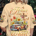 Jesus Take The Wheel Women's All Over Print Shirt - Yhkd1512233