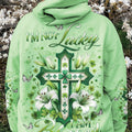 I'm Not Lucky I Am Blessed Women's Patrick's Day All Over Print Shirt - Yhlt0801241