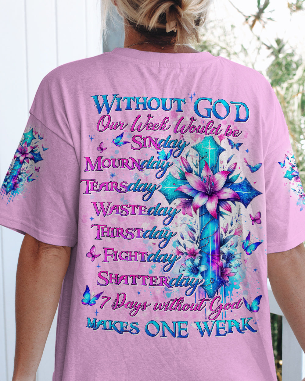 Without God Our Week Would Be Women's All Over Print Shirt - Tytd2405241