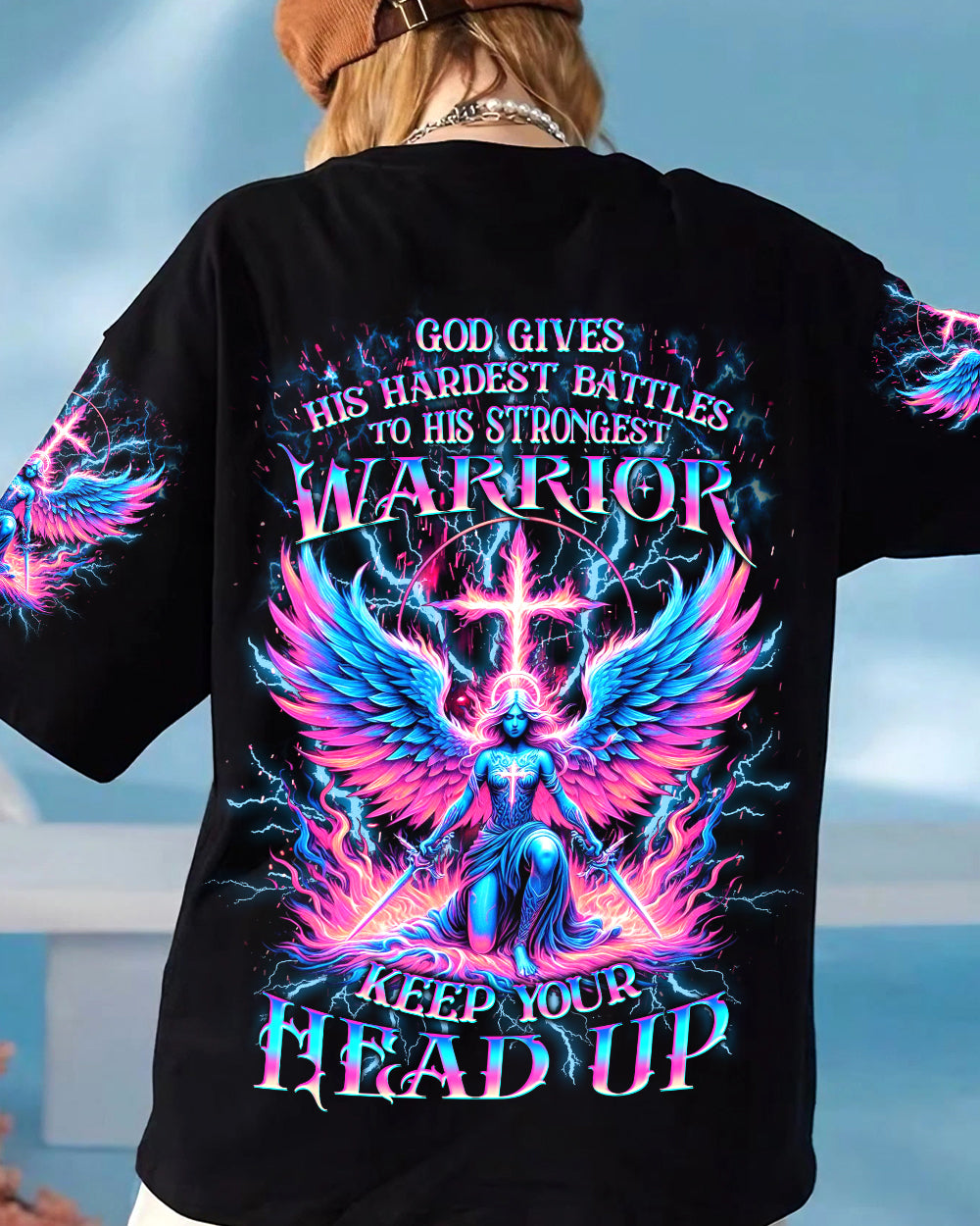 Keep Your Head Up Women's All Over Print Shirt - Yhkd2604245