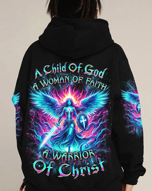 A Child Of God A Woman Of Faith Women's All Over Print Shirt - Yhkd2003241