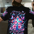 I Believe In God Women's All Over Print Shirt - Yhkd1504242