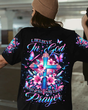 I Believe In God Women's All Over Print Shirt - Yhkd1504242
