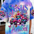 Jesus Take The Wheel Women's All Over Print Shirt - Tytd2407244