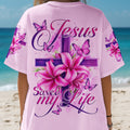 Jesus Saved My Life Women's All Over Print Shirt - Tytd0407252