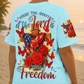 There Is Freedom Women's All Over Print Shirt - Tytd2105251