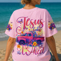 Jesus Take The Wheel Women's All Over Print Shirt - Tytd2005252
