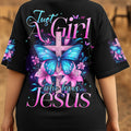 Just A Girl Who Loves Jesus Women's All Over Print Shirt - Tytd0703252