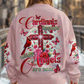 When Cardinals Appear Angels Are Near Women's All Over Print Shirt - Tytd2102251