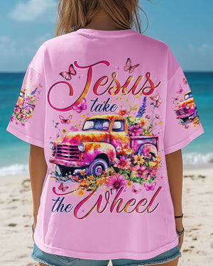 Jesus Take The Wheel Women's All Over Print Shirt - Tytd0905251