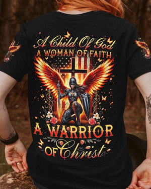 A Child Of God A Woman Of Faith Women's All Over Print Shirt - Tytd1306244