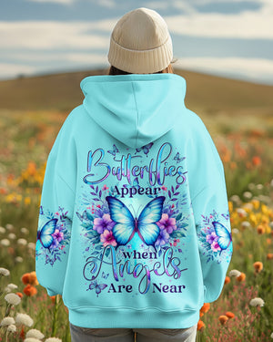 Butterflies Appear When Angels Are Near Women's All Over Print Shirt - Tytd2101251