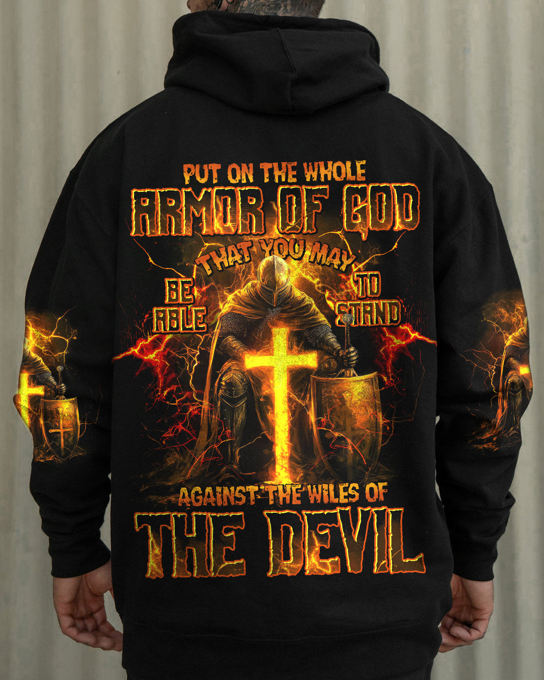 Put On The Whole Armor Of God Men's All Over Print Shirt - Tytd1212242