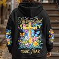 Let Your Faith In God Be Bigger Than Your Fear Women's All Over Print Shirt - Tytd1802252