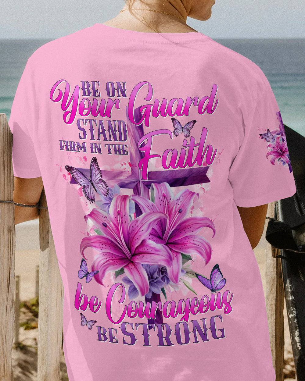 Stand Firm In Your Faith Women's All Over Print Shirt - Tyhi0207241