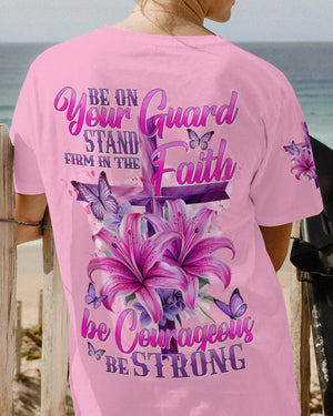 Stand Firm In Your Faith Women's All Over Print Shirt - Tyhi0207241