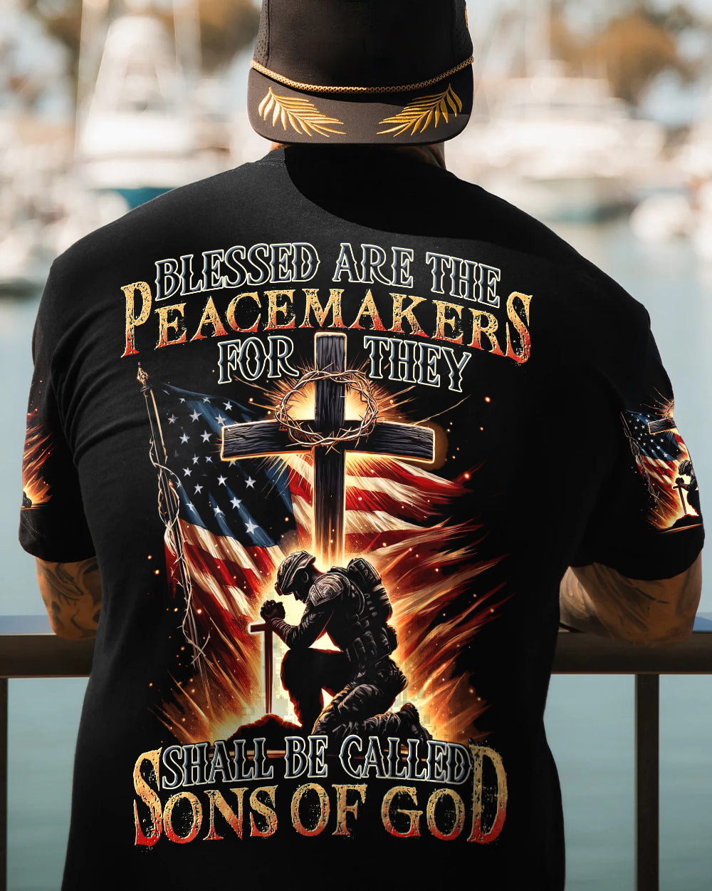 Blessed Are The Peacemakers Men's All Over Print Shirt - Tytd2404243